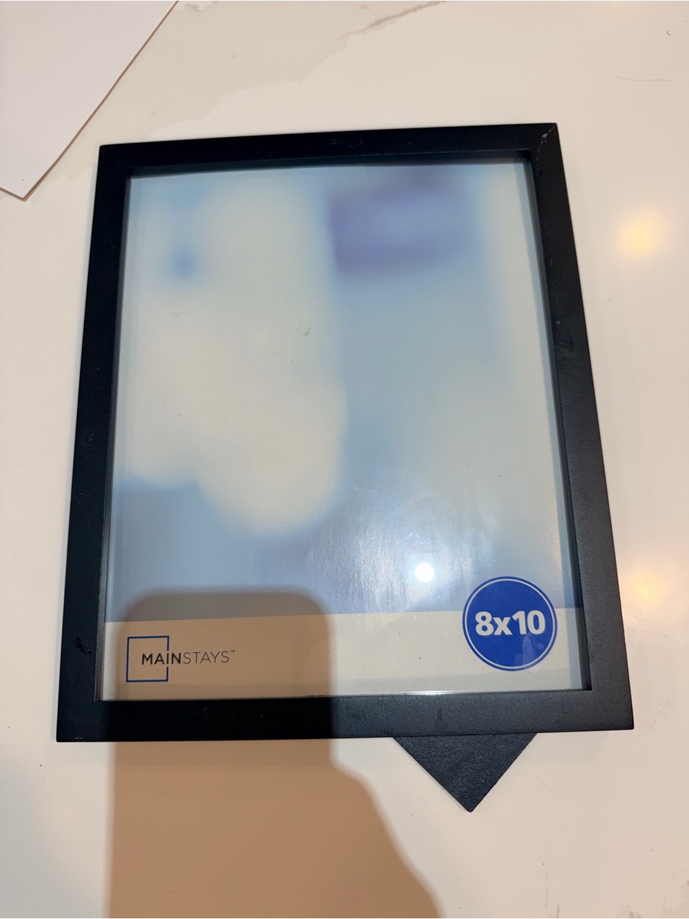 Mainstays Black 8x10 Photo Frame with Beveled Edge